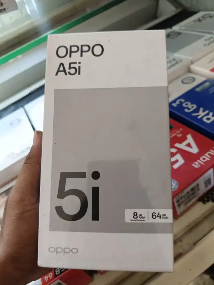 new oppo a5i 4/64 garansi resmi