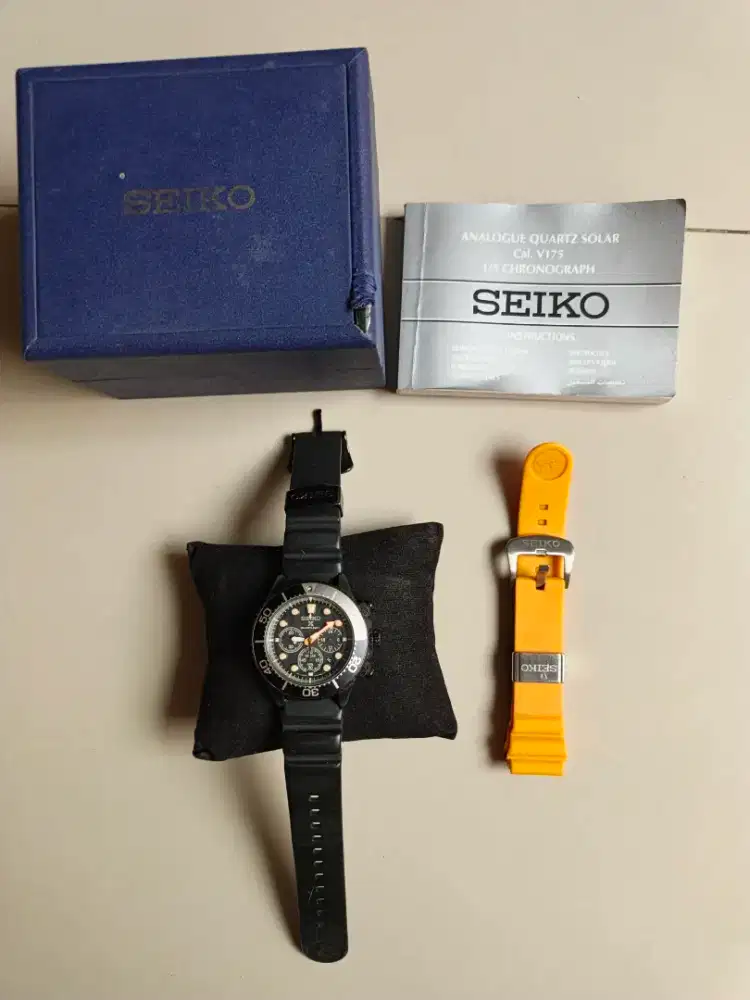 SEIKO AIR DIVER'S 200M LIMITED EDITION V175-0ADO ORIGINAL FULL SET