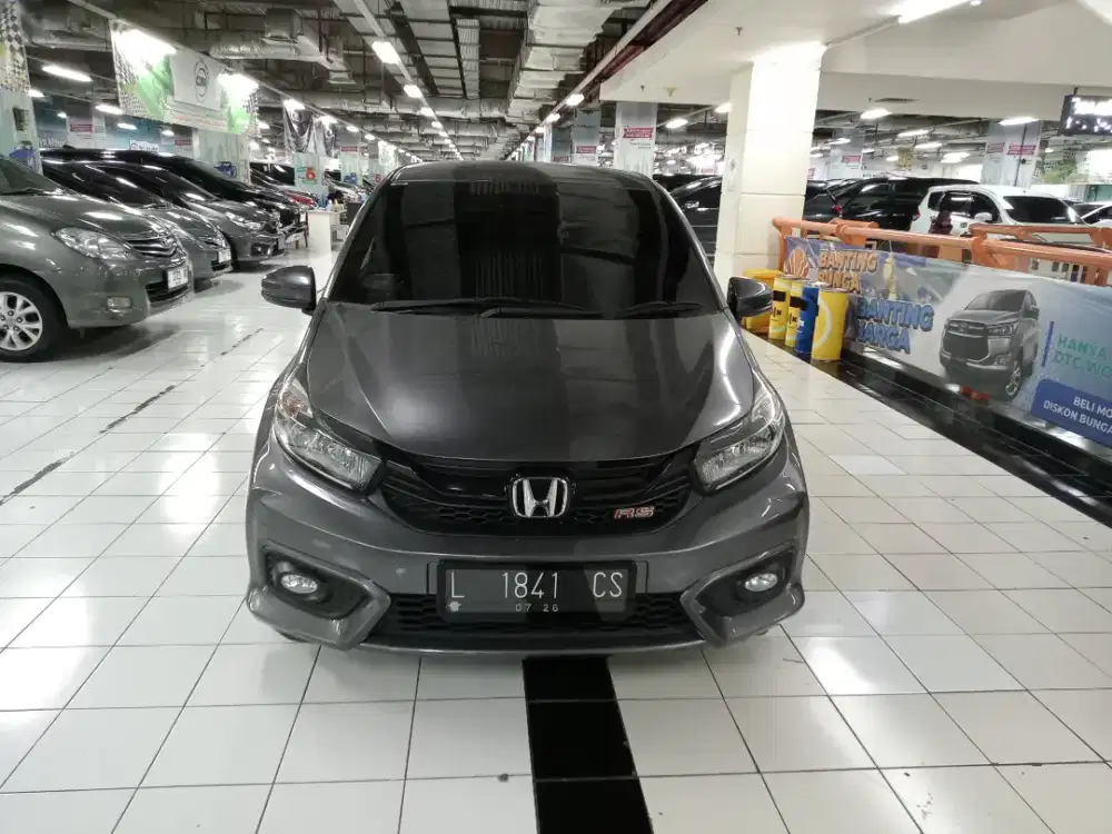 HONDA BRIO RS AT 2021 ABU ABU METALIK