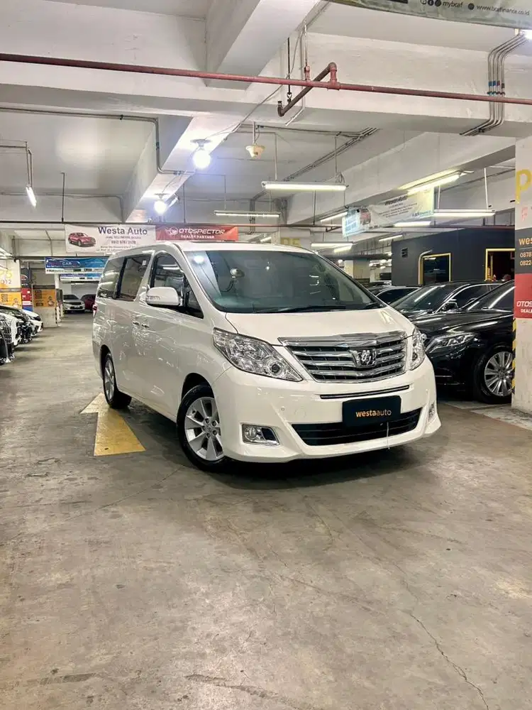 KM 90rb Toyota Alphard 2.4 G ATPM 2014 Like New bkn 2013