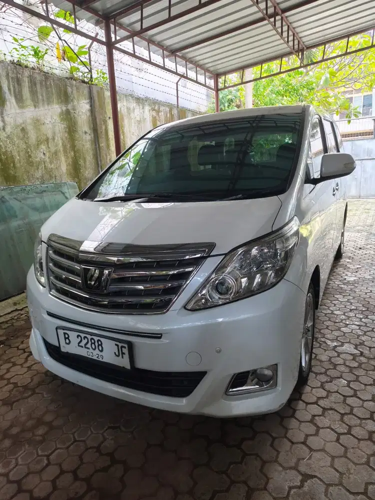 Toyota Alphard 2013 Bensin