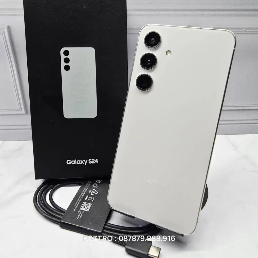 Samsung Galaxy S24 8/256GB Grey Fullset Resmi No Minus