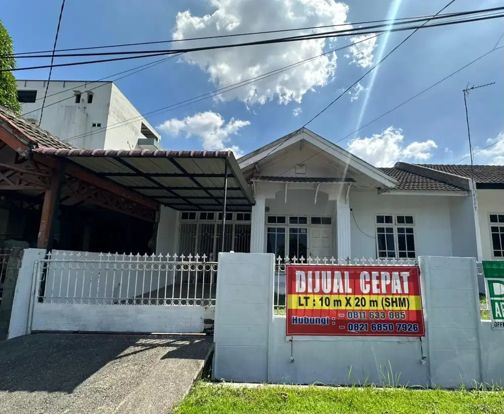 Rumah Taman Setia Budi Indah Medan | Lokasi Strategis | SHM  | Nego