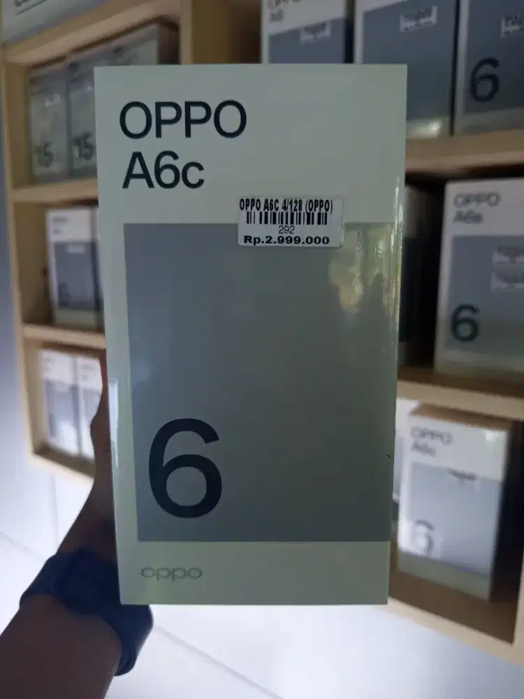 OPPO A6c 4/128 GB READY STOCK DI TOKO ATLANTIS JEMPONG