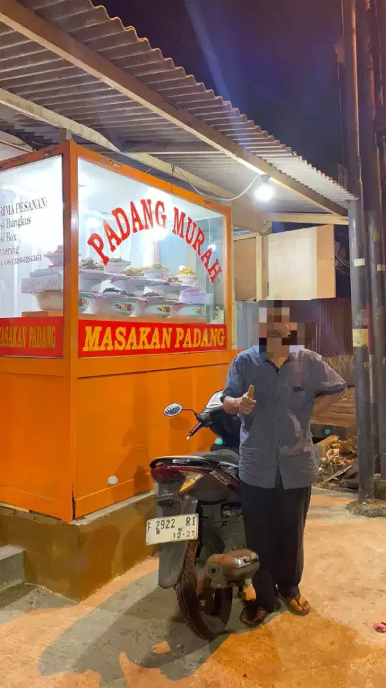 DIJUAL CEPAT BARANG BARANG BEKAS NASI PADANG LOKASI CIAWI WANGUN BOGOR