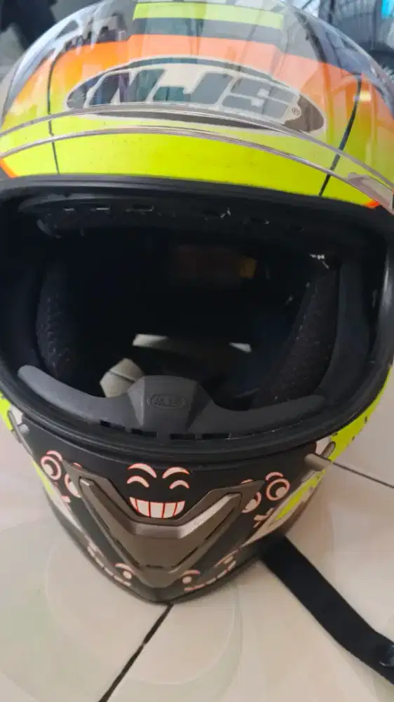 DI JUAL HELM NJS 808 FULL FACE SECOND