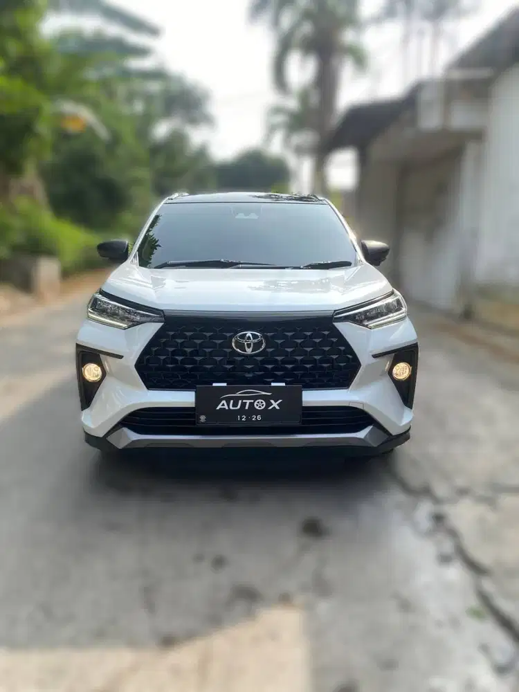 veloz 1,500 Q CVT TSS full option nik 2021, seperti baru, pribadi