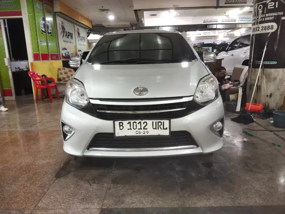 Agya 1.0 G 2014 Matic Silver 2015 Bagus Terawat 2016 Record TOYOTA