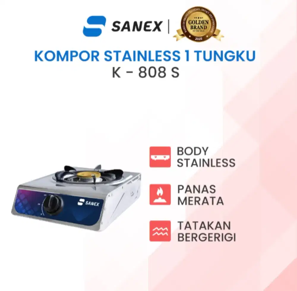 Kompor Gas 1 Tungku Sanex