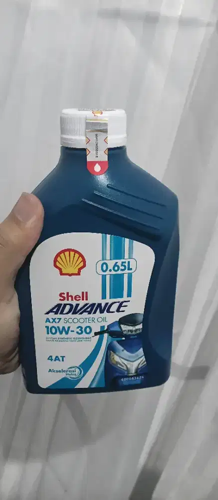 Oli shell ax7 scooter original 0.65L