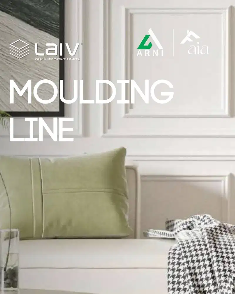 List Moulding Anti Rayap Anti Air | Pemasangan Mudah