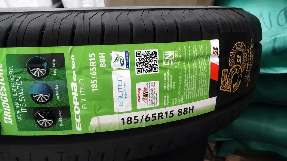 JUAL BAN BRIDGESTONE ECOPIA EP300 185/65 R15 88H