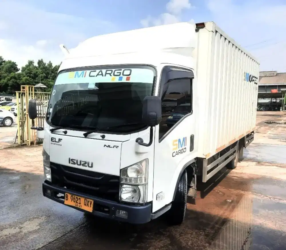 Bok 4,7mtr MURAH CDE LONG engkel Isuzu elf NLR L box besi 2024 bok