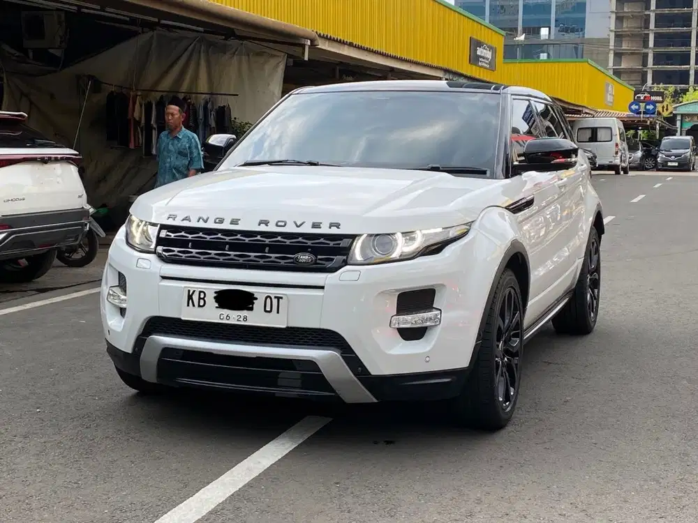 JUAL MURAH‼️ RANGE ROVER EVOQUE DYNAMIC LUX AT PUTIH  2013