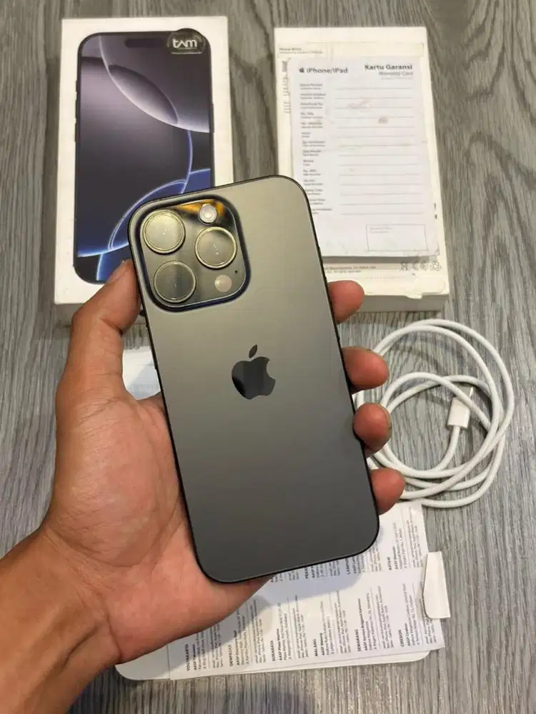 Iphone 16 Pro 128 Resmi Ibox Garansi Panjang