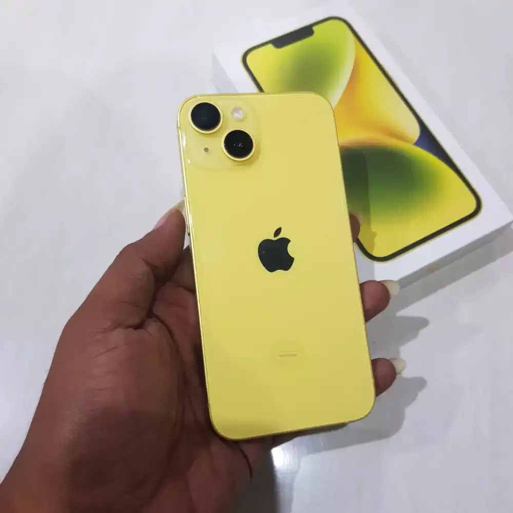 iphone 14 256 yellow ex ibox fulset