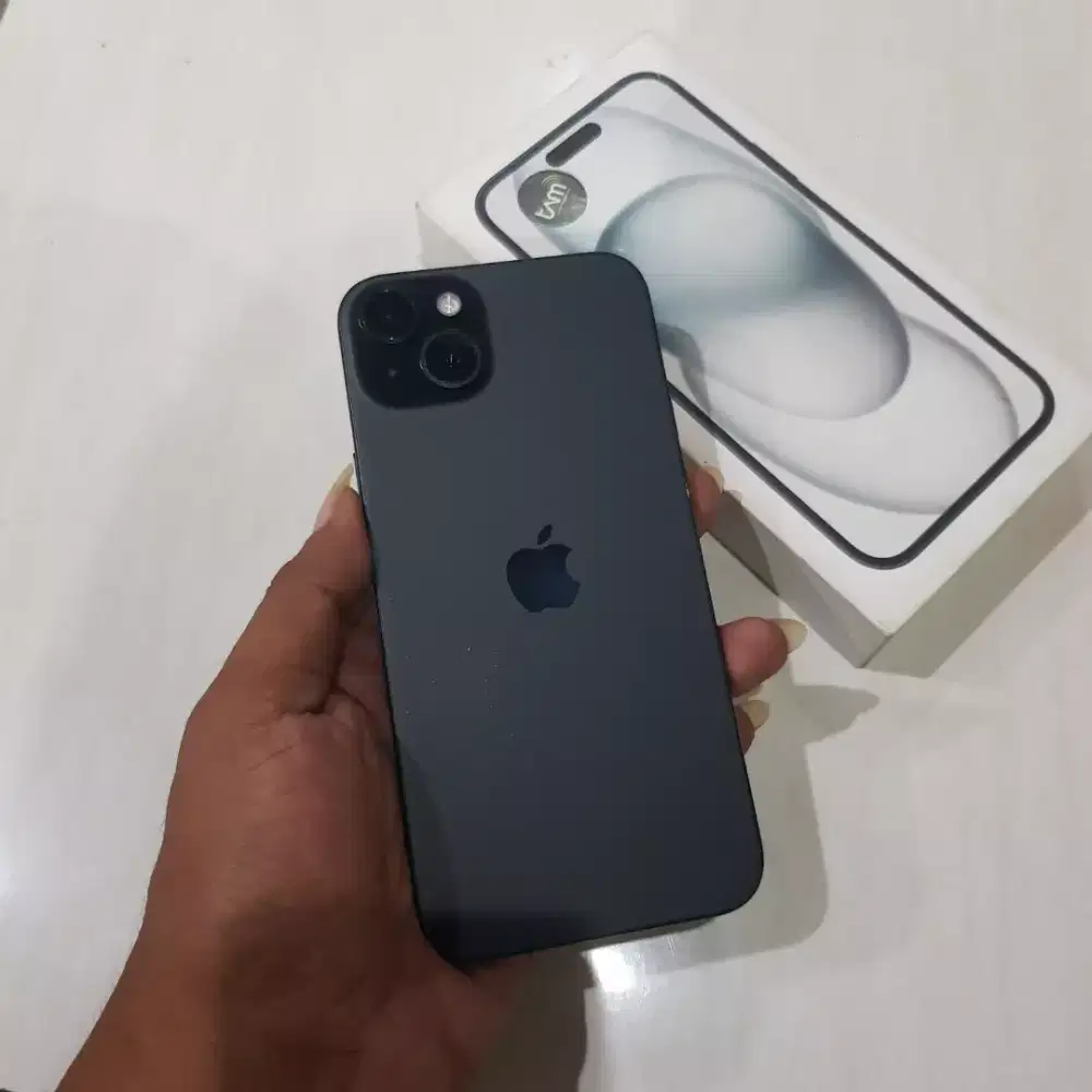 iphone 15 plus 128 ex ibox Lengkap