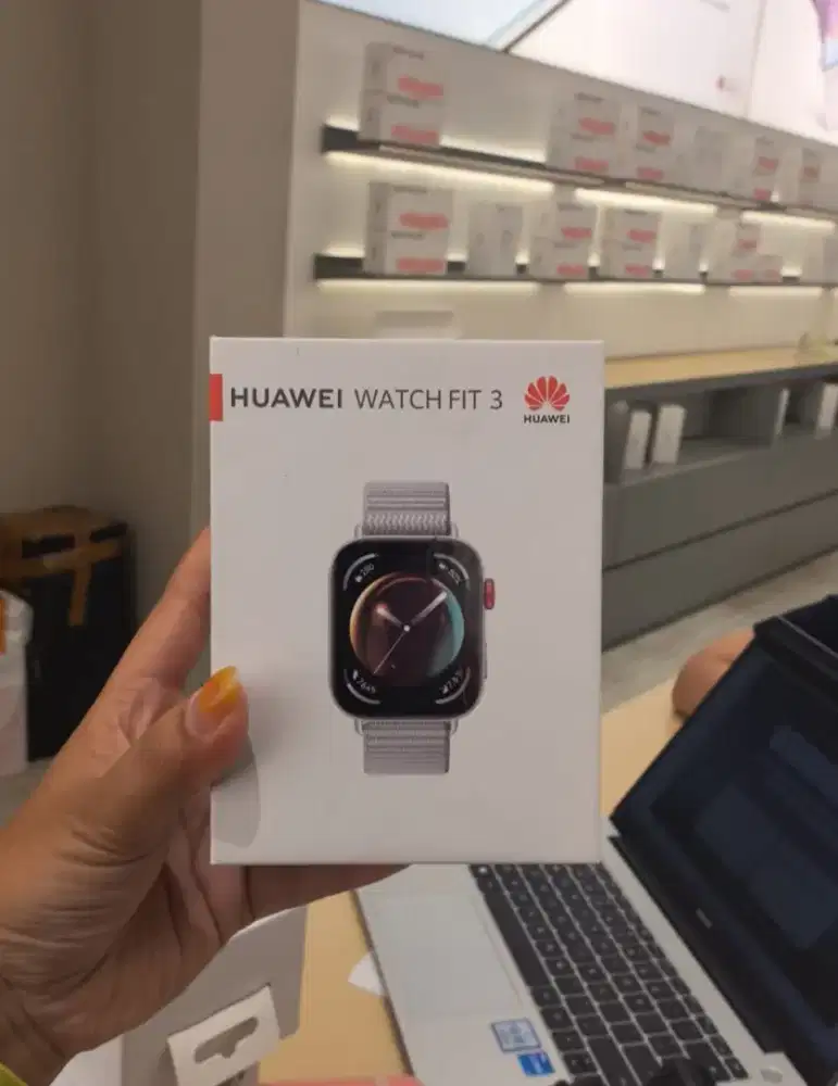 Huawei Watch Fit 3 Grey NFC Garansi Resmi