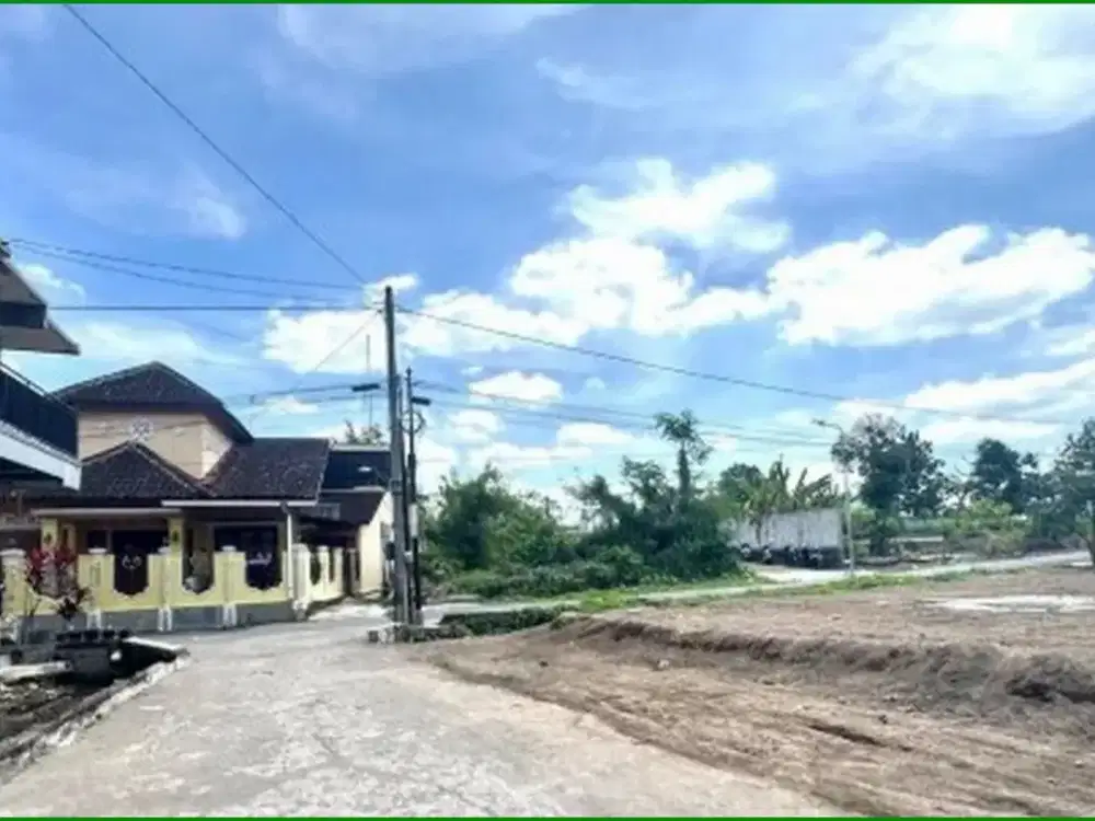 Tanah Dijual Jogja di Jl. Plumbon-Ngalangan Dekat Kampus UGM