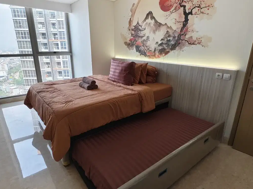 Disewakan Gold Coast Apartemen PIK Type 2 BR Jakarta Utara