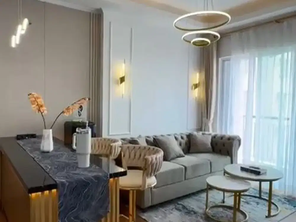 Ss.3793 - Murah !! Dijual Apt. City Home Tower Hawaian Bay Luas 45 Full Renovasi FF SHM View Toll/Barat , Cash Only