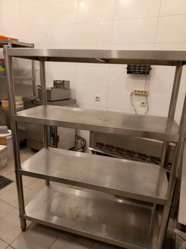 Rak stainless dapur