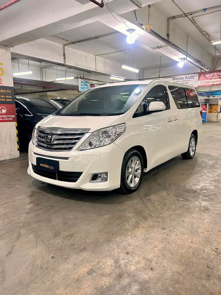 KM 90rb Toyota Alphard 2.4 G ATPM 2014 Like New bkn 2013