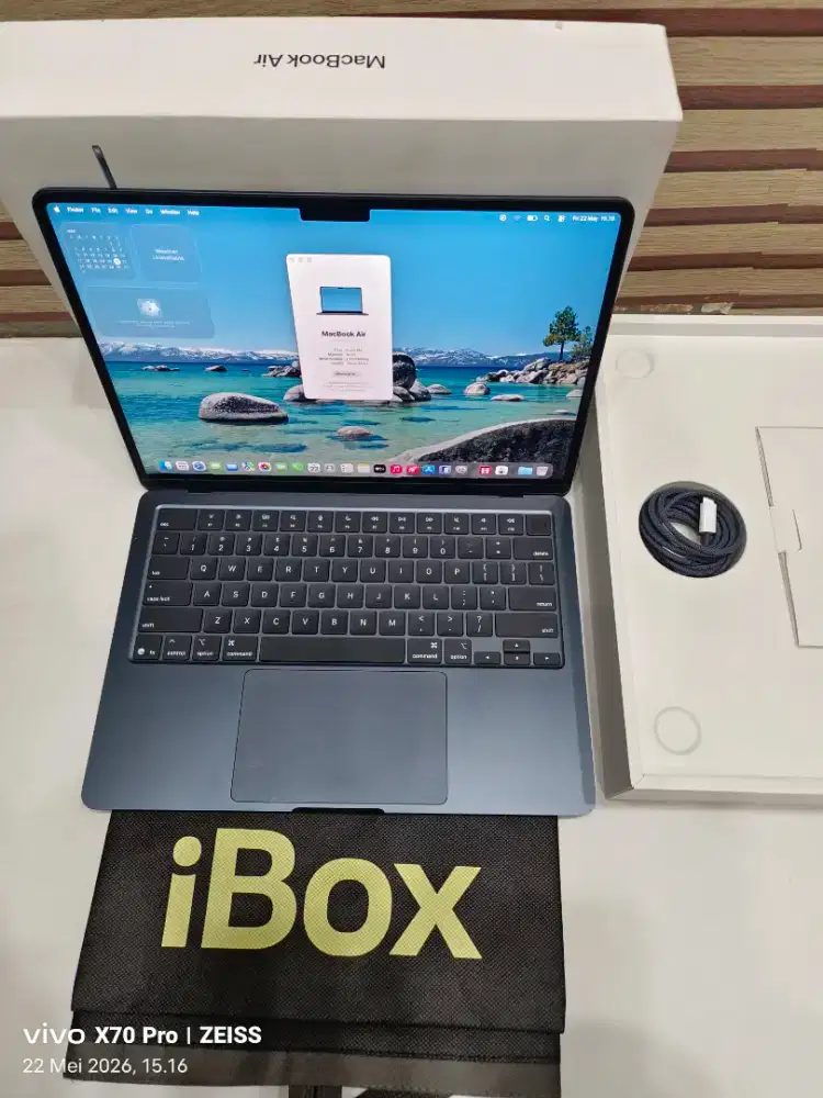 Macbook Air M4 13'6inch 16/512gb Resmi iBox Cc11 Bh 100% mulus likenew