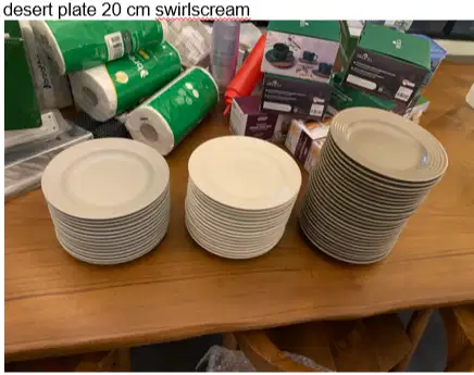 desert plate 20 cm swirlscream