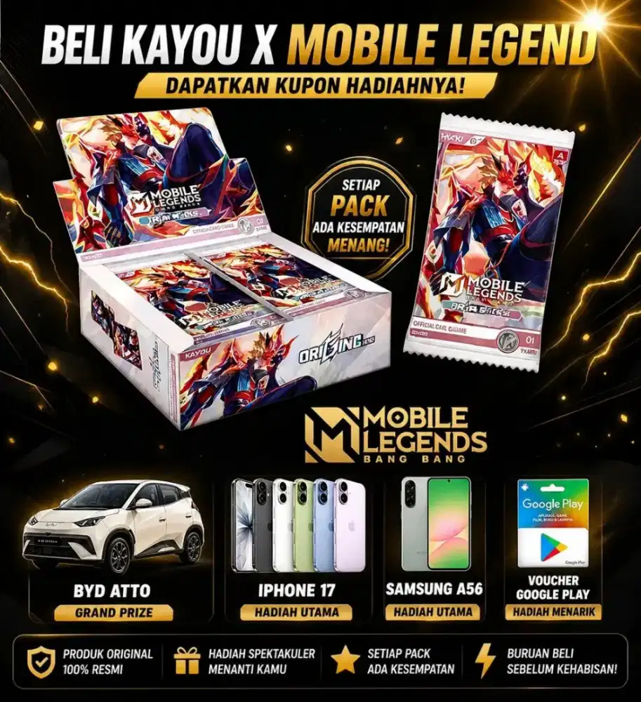 KAYOU Mobile legends Bang Bang Origin of legend - 1 BOX
