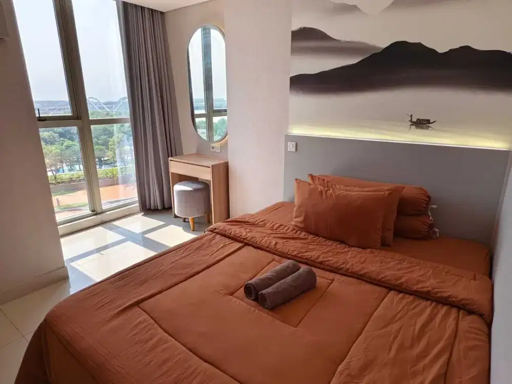 Disewakan Gold Coast Apartemen PIK Type 1 BR Jakarta Utara