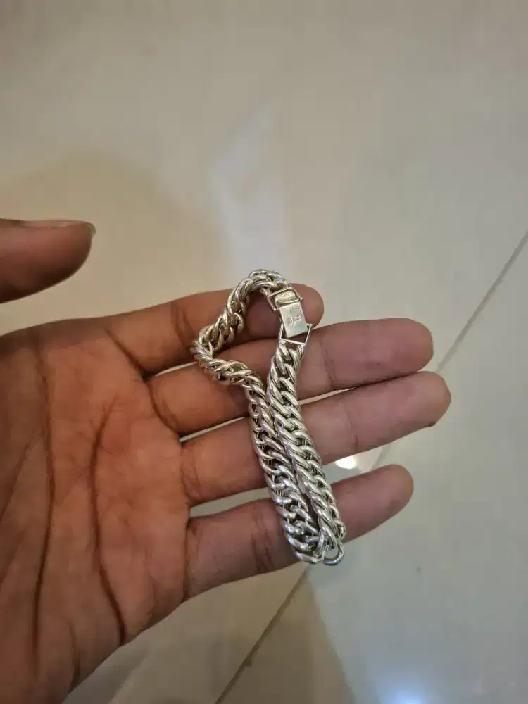 Gelang perak asli