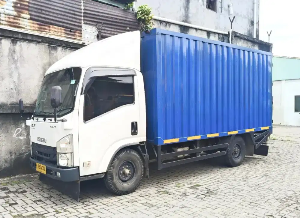 MULUS+banBARU MURAH CDE LONG Isuzu elf Engkel NLR L Box besi 2022 bok
