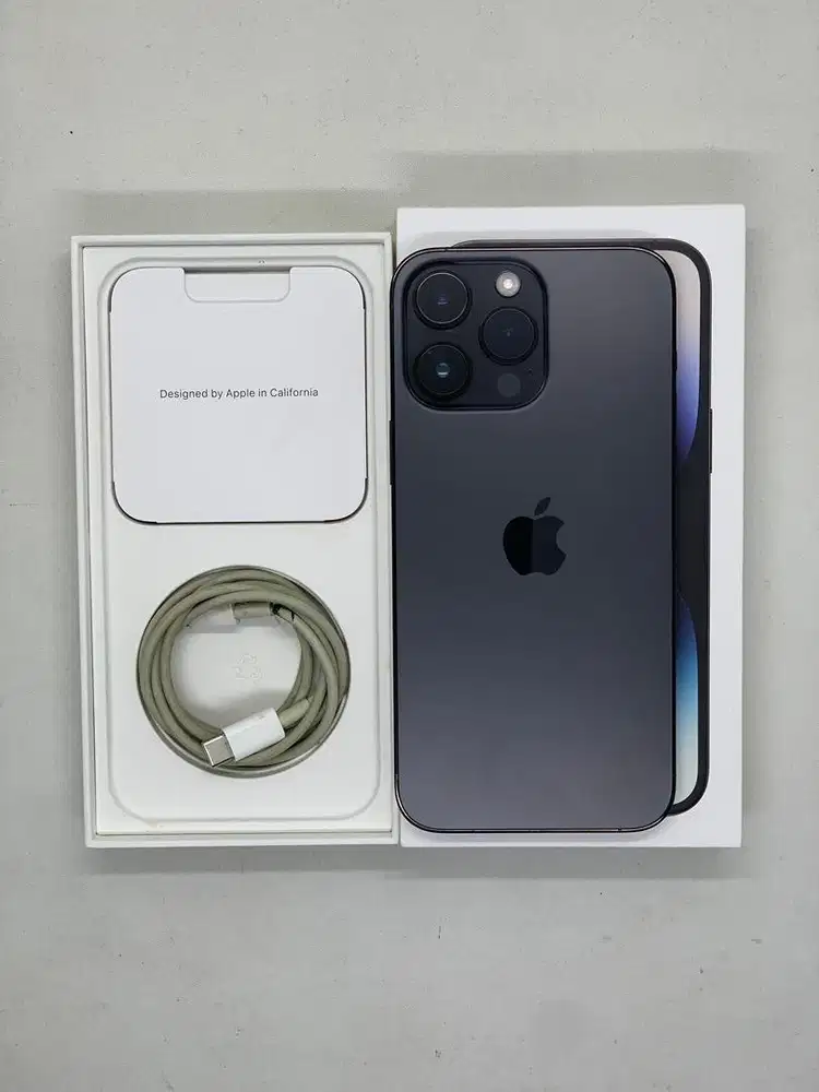 iPhone 14 Pro Max 256GB Resmi ex iBox Space Black