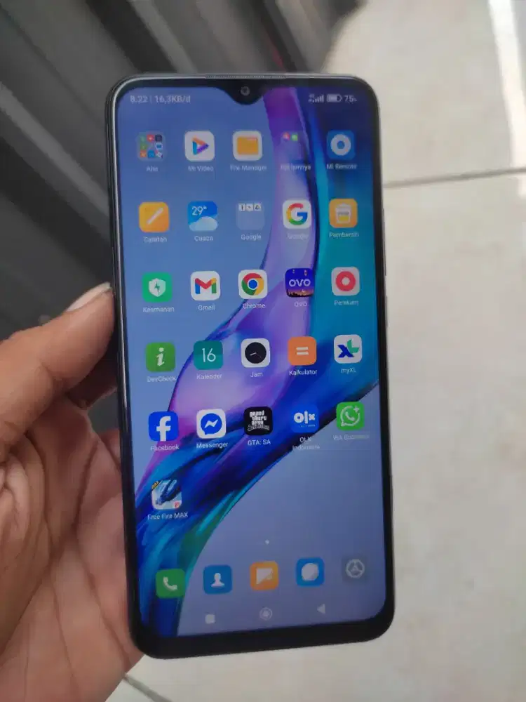Redmi 9 ram4 64 normal segel siap pakai