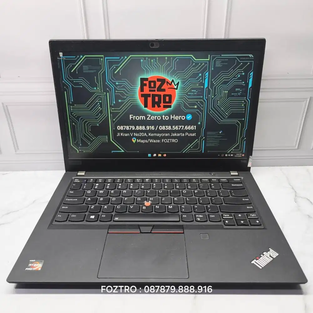 Laptop Lenovo Thinkpad T495 Ryzen 5 Pro Radeon Vega 8 8/256GB No Minus
