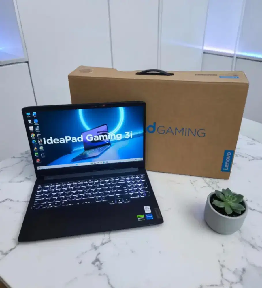 Laptop Gaming Lenovo Ideapad 3i Core i5 gen 11 Ram 16/512gb Ssd Dual
