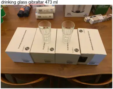 drinking glass gibraltar 473 ml