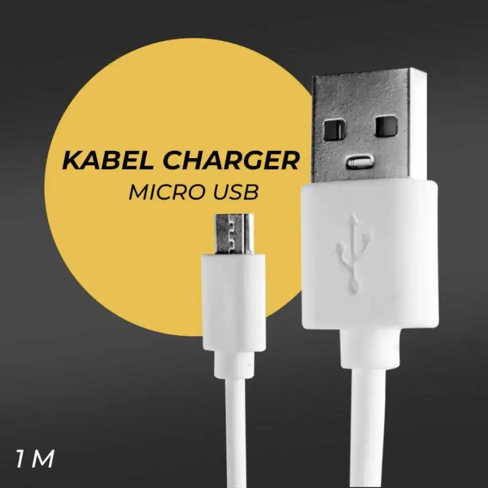 Kabel Charger Micro USB 1 Meter Fast Charging 5V 2a