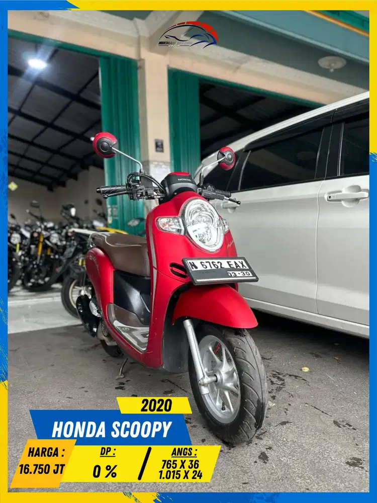 HONDA SCOOPY 2020 NEGO SAMPE DEAL BOSKUU HIKMAH MOTOR KEPUH