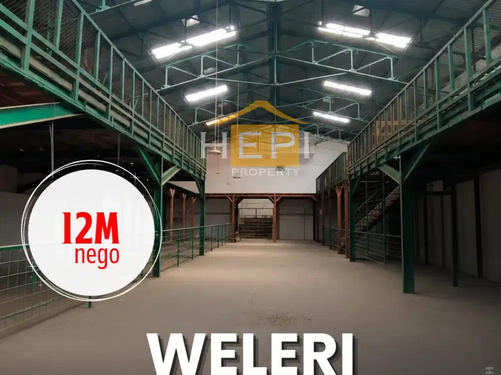 Dijual Gudang di Weleri