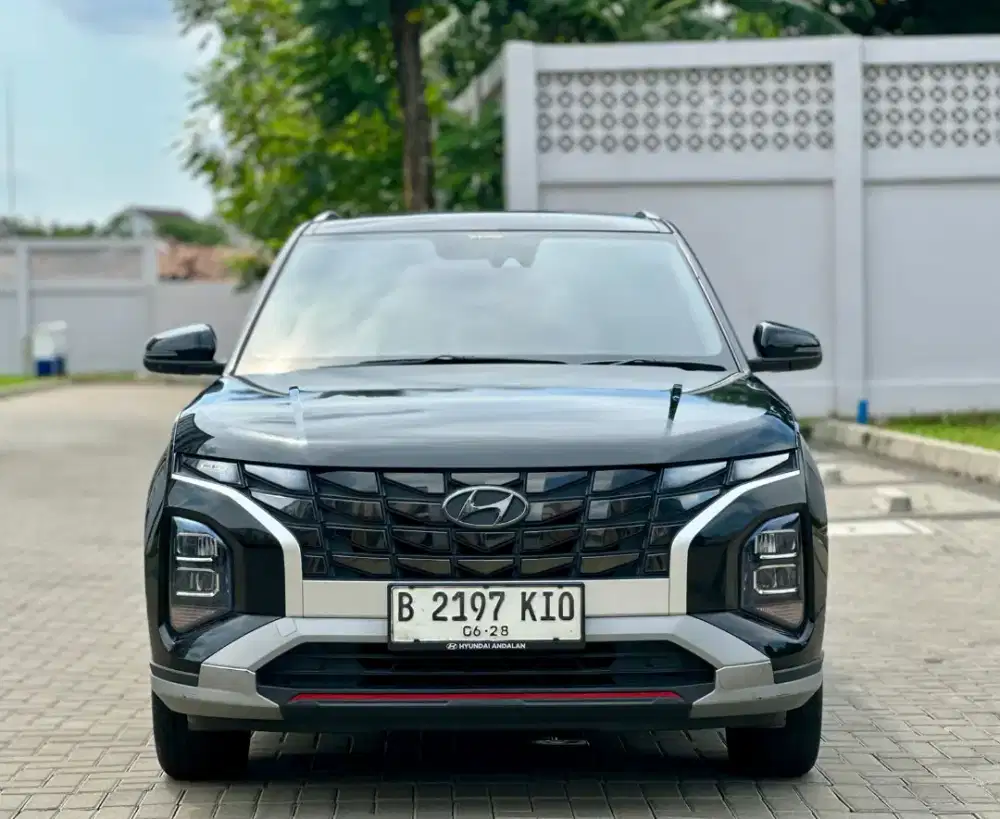 HYUNDAI CRETA PRIME IVT AT 2023 HITAM