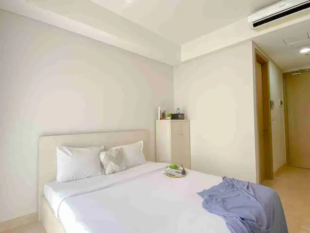DISEWA APARTEMEN GOLD COAST STUDIO FURNISH
