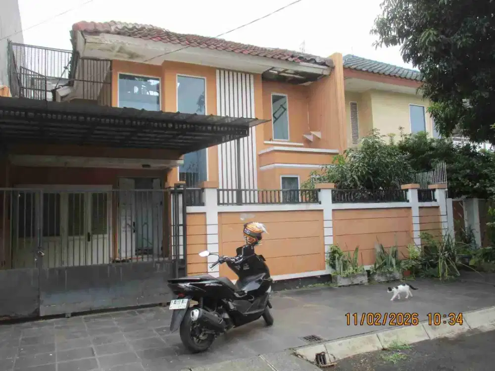 rumah taman modern cakung lt 200