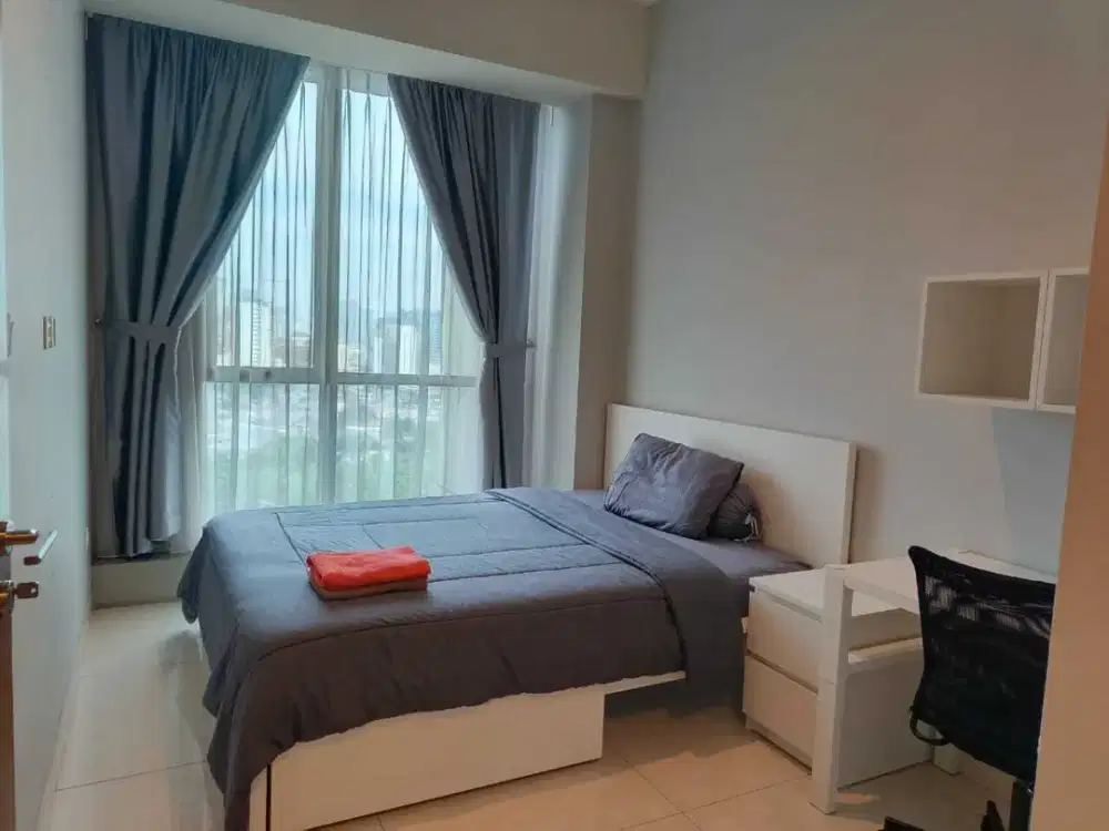 Disewakan Apartemen Taman Anggrek Residence Type 2BR+1 Jakarta Barat