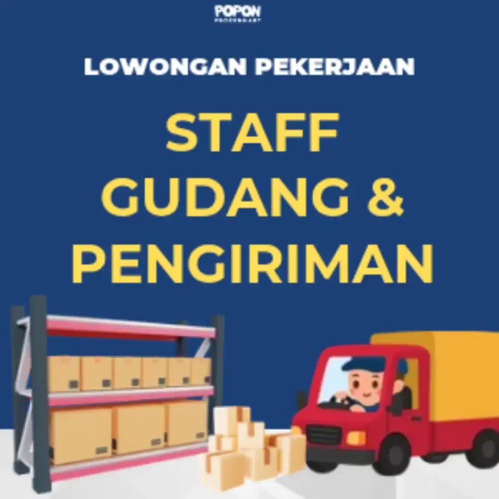 Staff Gudang & Pengiriman