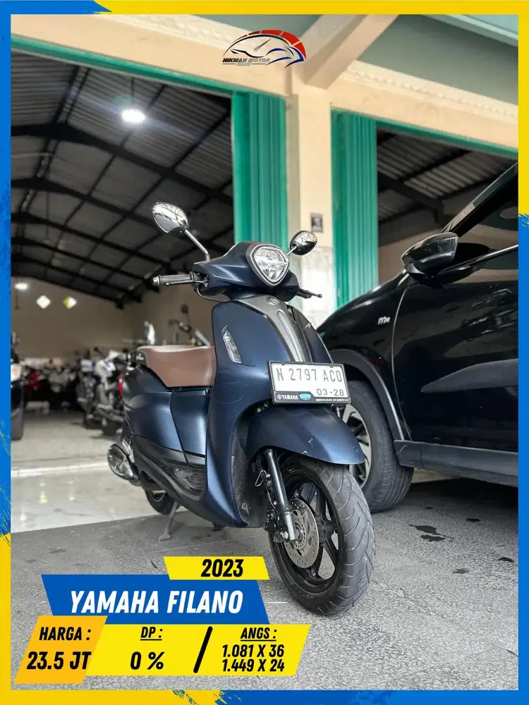 PROMO SPESIAL‼️ YAMAHA GRAND FILANO 2023 GASS POLL HIKMAH MOTOR KEPUH