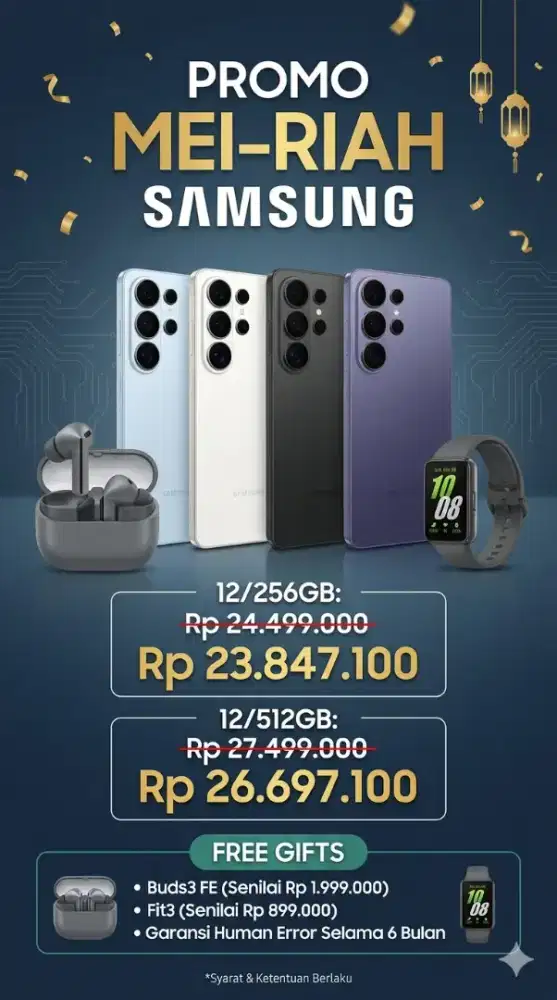 SAMSUNG GALAXY S26 ULTRA FREE BUDS3 FE & FIT3