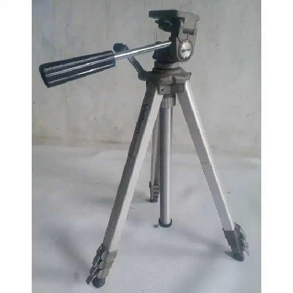 Tripod  antik BAHAN ALUMINIUM MERK VELBON - HG4 MADE IN JAPAN
