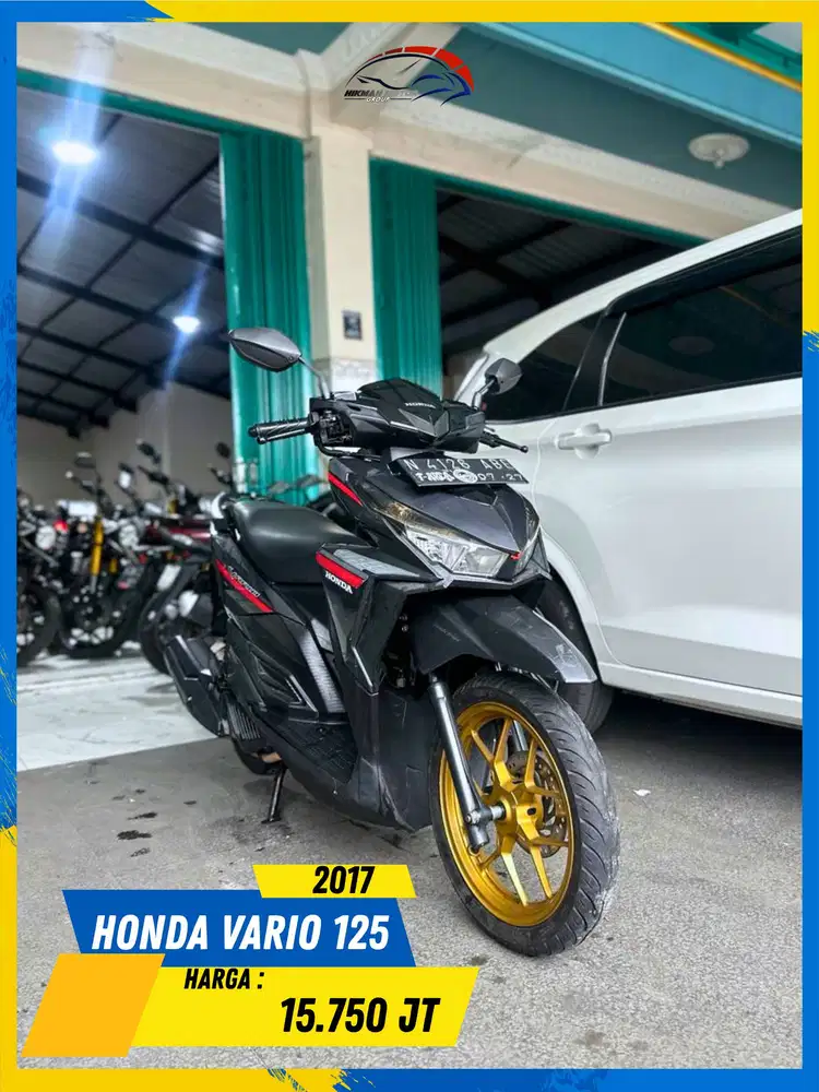 HONDA VARIO 125 2017 MESIN AMAN POLL MASZEHH HIKMAH MOTOR KEPUH